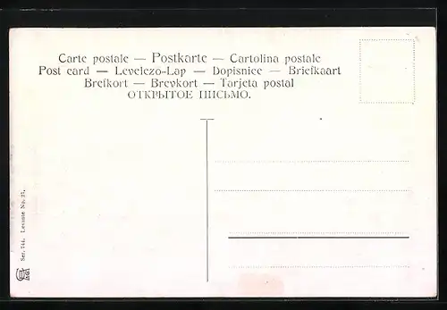 Künstler-AK Jaffa, Teilansicht mit Strand