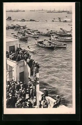 AK Jaffa, Chalutzim Landing at Jaffa