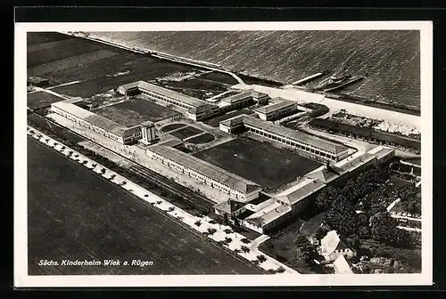 AK Wiek a. Rügen, Sächsisches Kinderheim