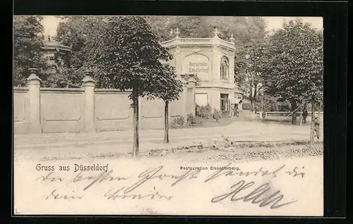 AK Düsseldorf, Restaurant Eiskelterberg