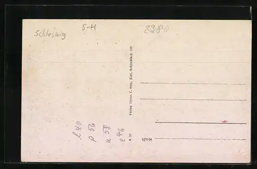 AK Kropp b. Schleswig, Gasthof von Frdr. Bandholz