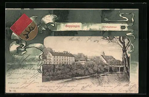 AK Göppingen, Christophsbad und Wappen