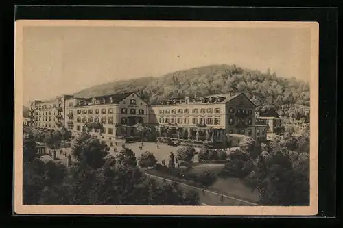 AK Heidelberg, Blick auf das Victoria-Hotel