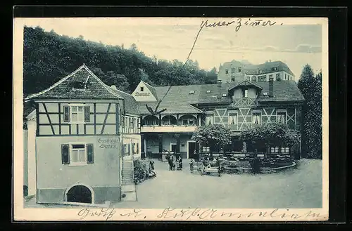 AK Badenweiler, Gasthaus u. Hotel Zur Sonne