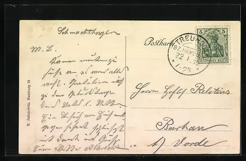 AK Schmachthagen b. Treuholz, Besitz von Neddersen