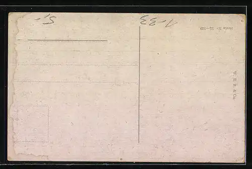 Künstler-AK Joseph Haydn vor der Hofburg