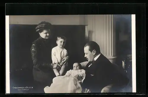 AK Grossherzog von Hessen-Darmstadt und Familie