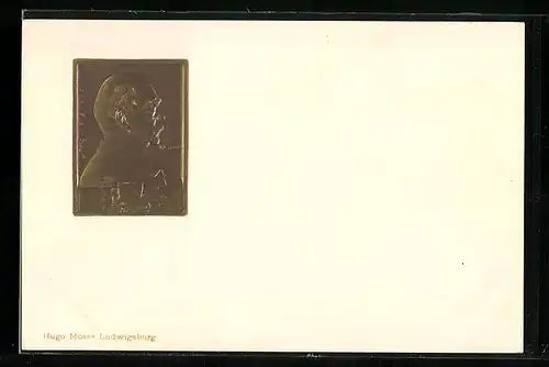 Künstler-AK Bismarck im Profil