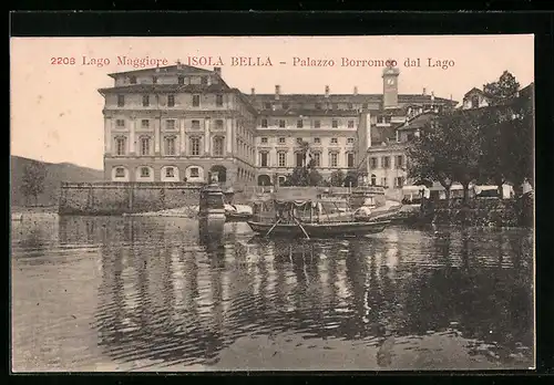 AK Isola Bella, Palazzo Borromeo dal Lago