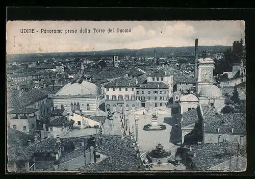 AK Udine, Panorama preso dalla Torre del Duomo