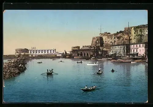 AK Napoli, Castello dell`Uovo e S. Lucia