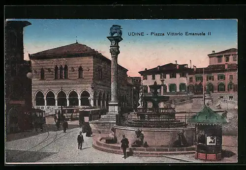 AK Udine, Piazza Vittorio Emanuele II.