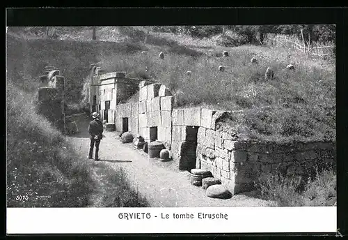 AK Orvieto, La necropoli etrusca al Crocifisso del tufo