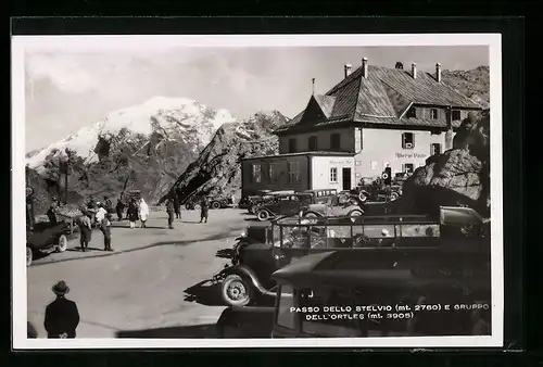 AK Passo dello Stelvio, Albergo Passo Stelvio e Gruppo dell`Ortles