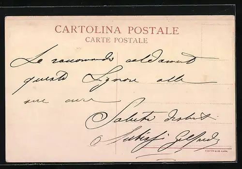 Künstler-AK Naples, Hotel Métropole et Ville