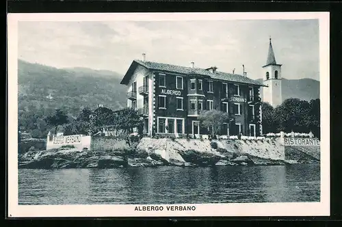 AK Isola Superiore /Lago Maggiore, Albergo Verbano