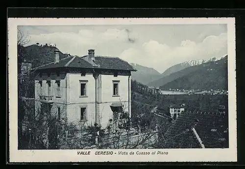 AK Cuasso /Valle Ceresio, Vista da Cuasso al Piano