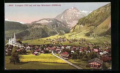 AK Lungern, Totale mit Wilerhorn