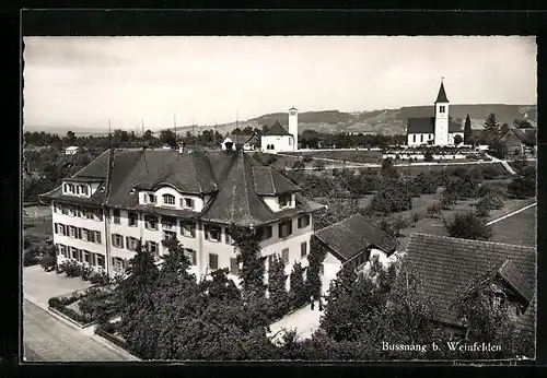 AK Bussnang b. Weinfelden, Blick auf die Kirche