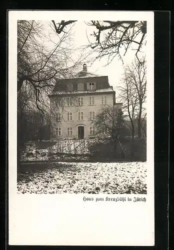 AK Zürich, Haus zum Kreuzbühl