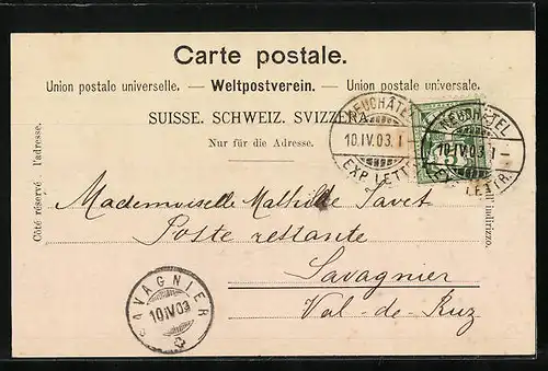 AK Neuchâtel, Monument de la République