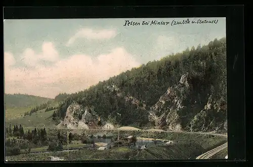 AK Miniar, Felsen in der Nähe von Station Miniar