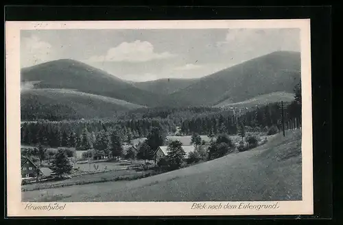 AK Krummhübel, Blick nach dem Eulengrund