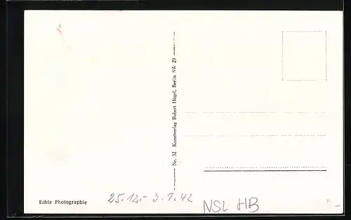 AK Brückenberg im Riesengebirge, verschneite Ortsansicht