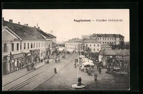 AK Nagykanizsa, Erzsébet királyné-tér