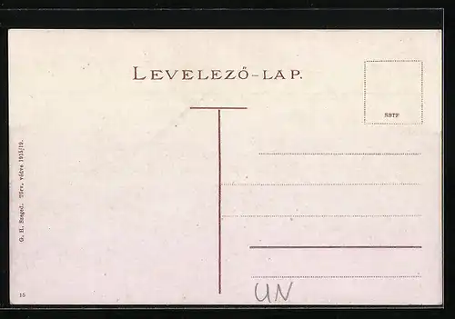 AK Szeged, Széchényi tér a városházával