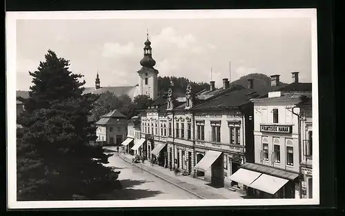 AK Lázne Roznov p. R., Strassenpartie