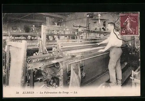 AK Elbeuf, La Fabrication du Drap
