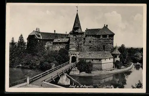 AK Lauf a. d. Pegnitz, Blick zum Schloss