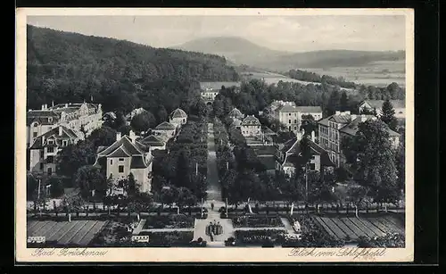 AK Bad Brückenau, Blick vom Schlosshotel