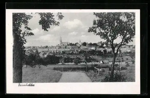 AK Baumholder, Ortsansicht aus der Ferne
