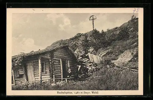 AK Oberwössen, Rachelspitze im Bayr. Wald