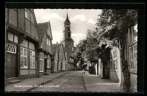 AK Quakenbrück, Grosse Kirchstrasse