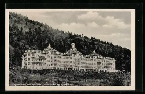 AK Deggendorf /Niederbayern, Sanatorium am Hausstein