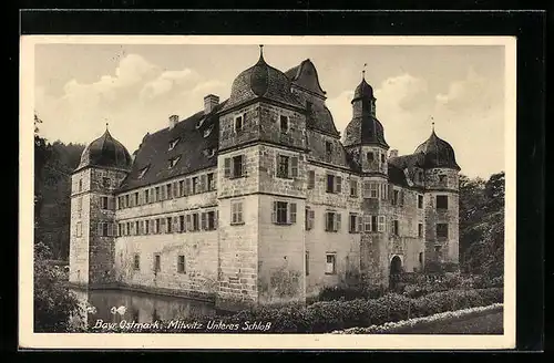 AK Mitwitz /Bayr. Ostmark, Unteres Schloss