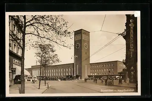 AK Düsseldorf, Hauptbahnhof