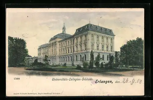 AK Erlangen, Universitäts-Collegien-Gebäude