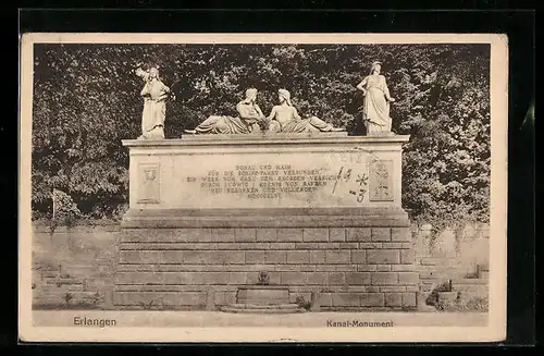 AK Erlangen, Kanal-Monument