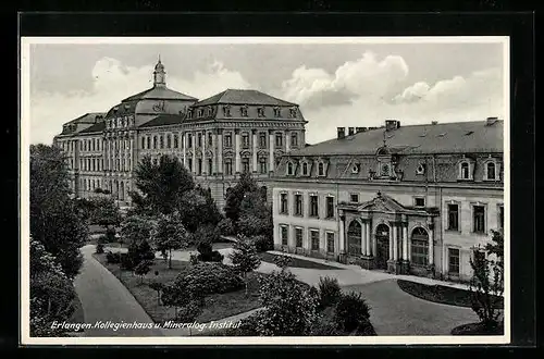 AK Erlangen, Kollegienhaus und Mineralog. Institut