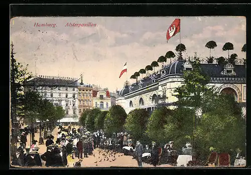 AK Hamburg-Neustadt, Alsterpavillon