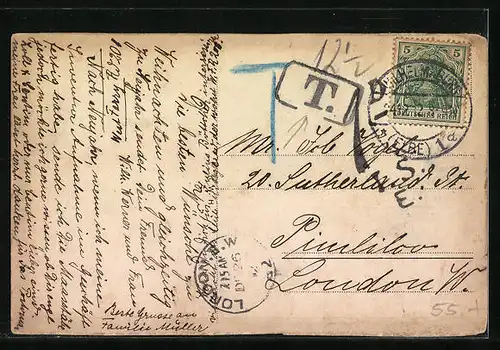 AK Hamburg-Neustadt, Alsterpavillon