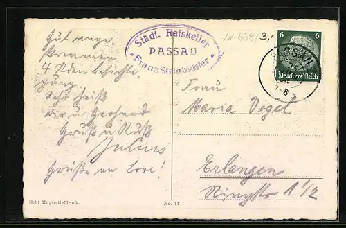 AK Passau, Kirche Mariahilf