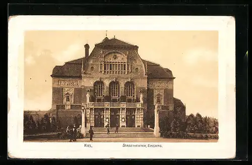 AK Kiel, Eingang zum Stadttheater