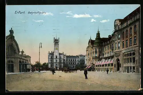 AK Erfurt, Bahnhofsplatz