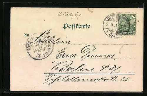 AK Bad Oeynhausen, Soolbad und Lesezimmer