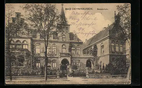 AK Bad Oeynhausen, Sanatorium